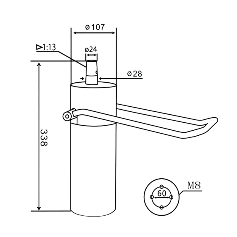 Salon Chair Hydraulic Pump (DA-10-02)