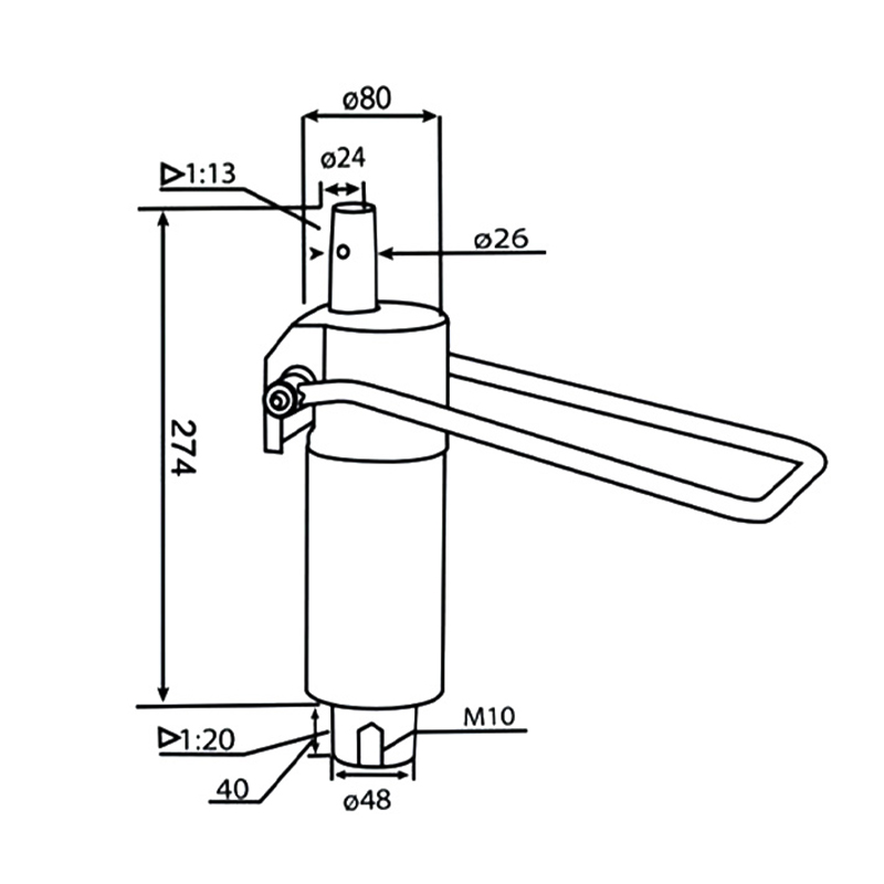 Hydraulic Pumpfor Salon Chair (DA-12)