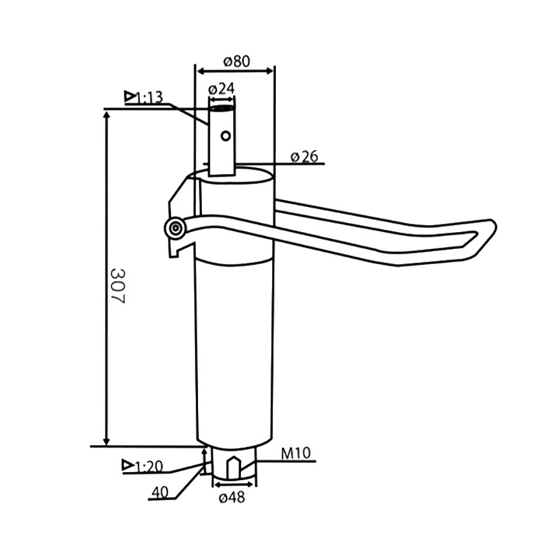 Salon Chair Hydraulic Pump(DA-14)
