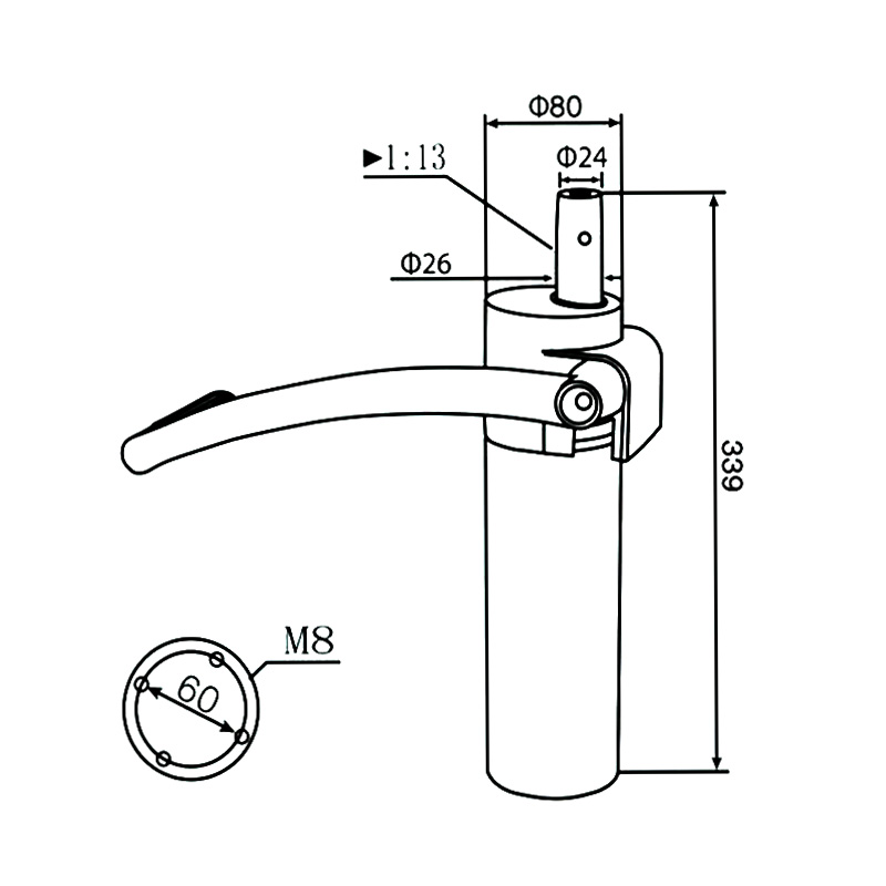 Barber Chair Hydraulc Pump (DA-19)