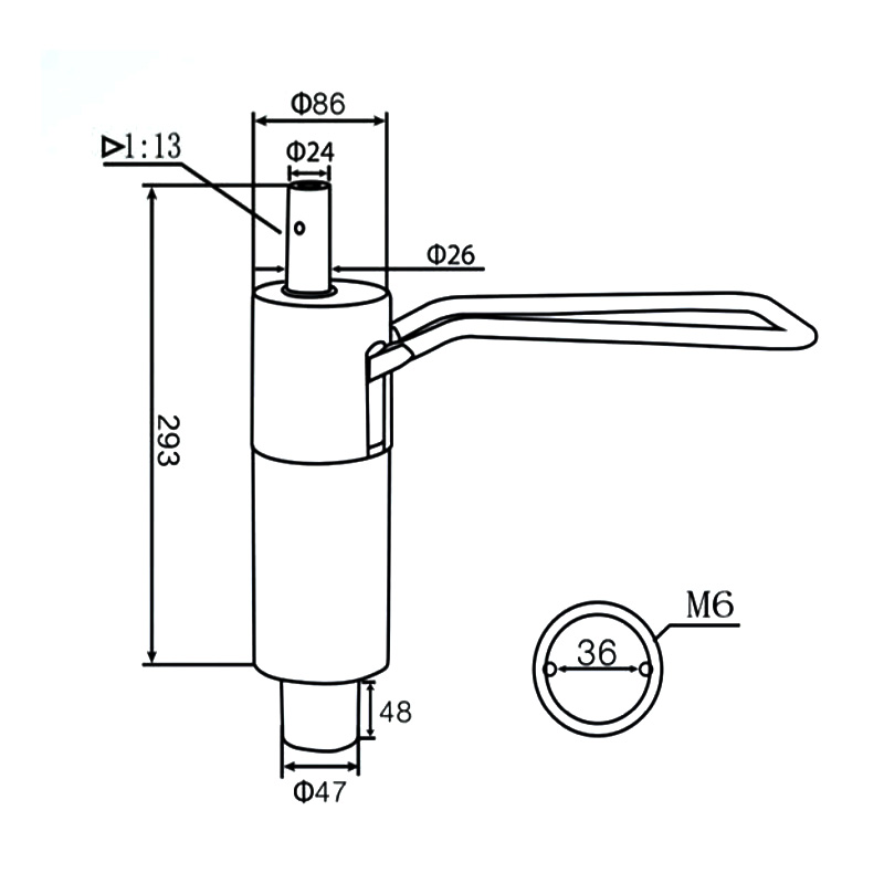 Salon Chair Hydraulic Pump (DA-20-01)