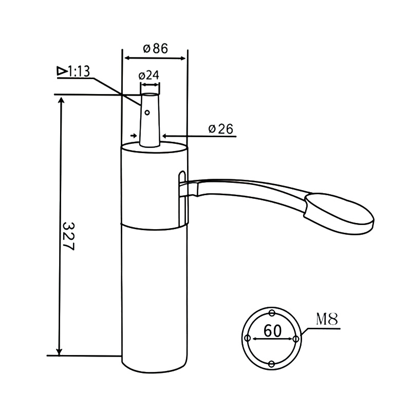 Salon Chair Hydraulic Pump (DA-20-03)