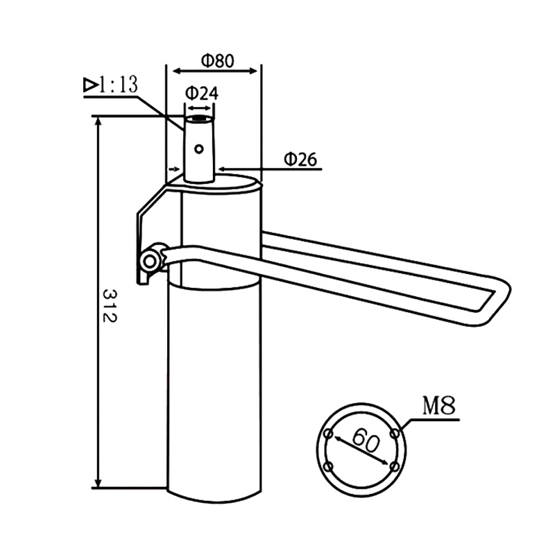Barber Chair Hydraulic Pump(DA-21)