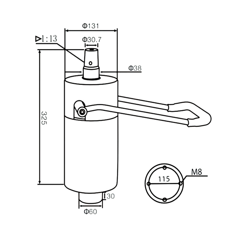 Beauty Equipment Salon Furniture Hydraulic Pump(DA-22)
