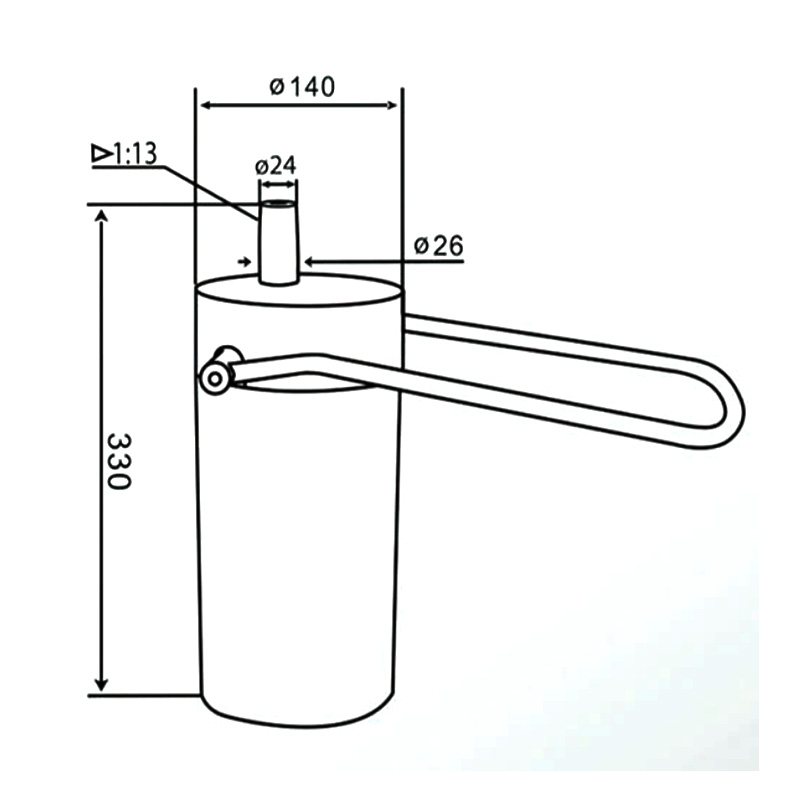 Salon Chai Flat Hydraulic Pump(DA-23)