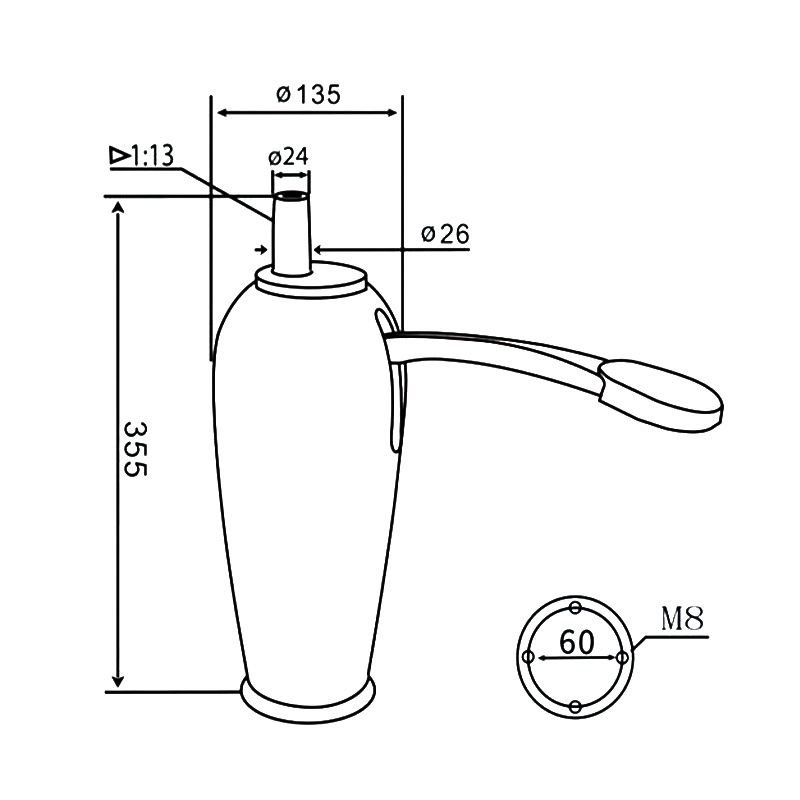 Styling Chair Hydraulic Pump(DA-24)
