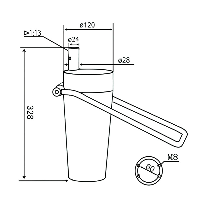 Salon Chair Hydraulic Pump(DA-29-02)