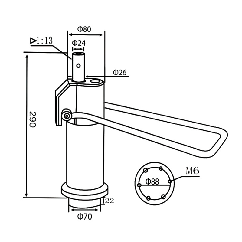 Hairdressing Chair Hydraulic Pump (DA-05)
